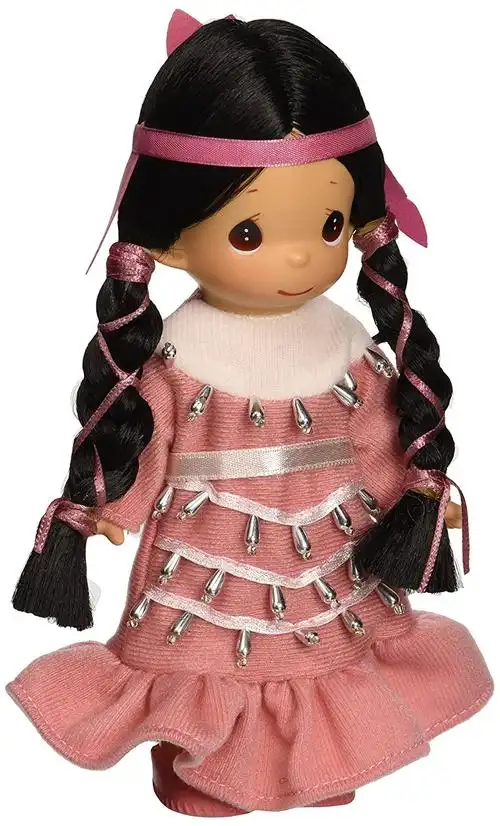 the doll maker ten little indians 7" baby doll, 5 little indian