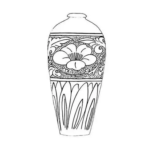 大花瓶简笔画手抄报手抄报图片大全