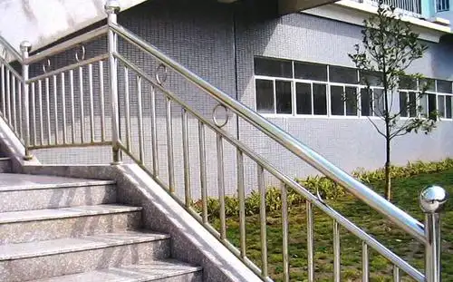 楼梯不锈钢扶手图片