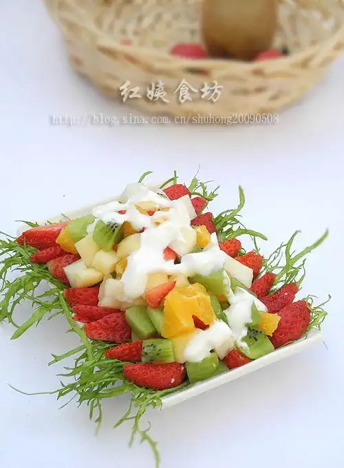 【酸奶水果沙拉的做法大全】_酸奶水果沙拉的家常做法_酸奶水果沙拉
