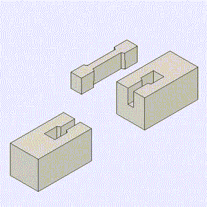 日式传统榫卯结构视频l日式传统榫卯结构榫卯的节点制作非常系统化且