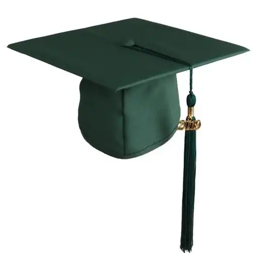 2019新款学位帽 欧美畅销学士毕业礼帽 配流苏年印 专业厂家生产