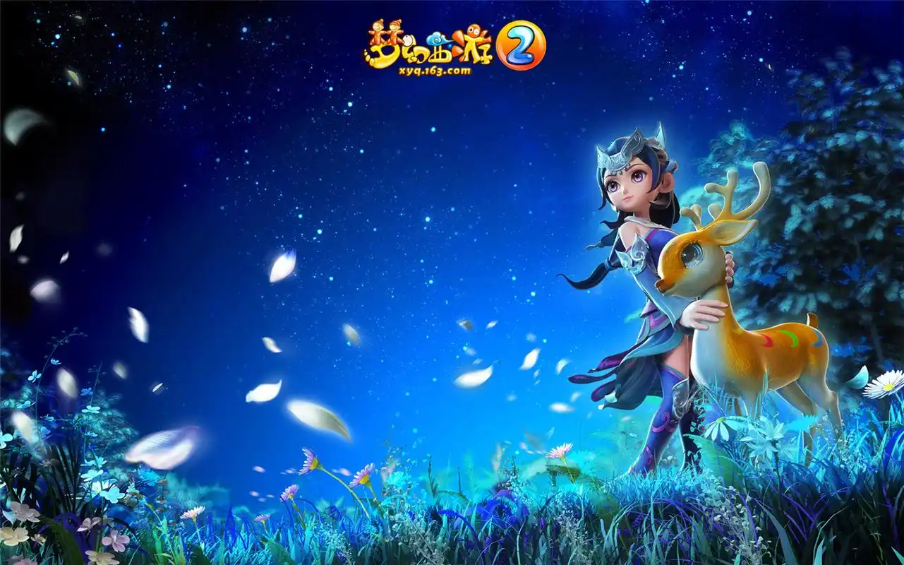 梦幻西游2电脑壁纸_可爱的q版卡通人物