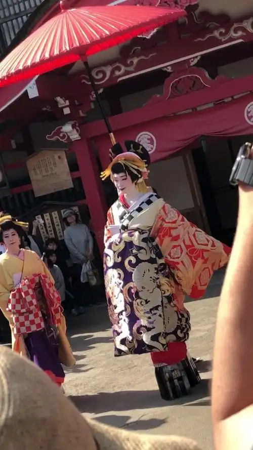 日本江户时代的艺伎花魁