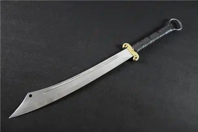 古代的大刀上为何要装一串铁环工匠见到刀上有9个环的躲远点