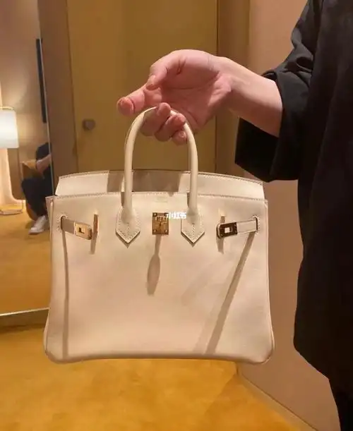 爱马仕奶昔白birkin真好看