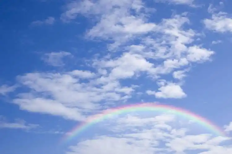 度假,彩虹,美景,阴影,光线,影子,景观,云,云朵,云彩,娱乐,蓝色,白云