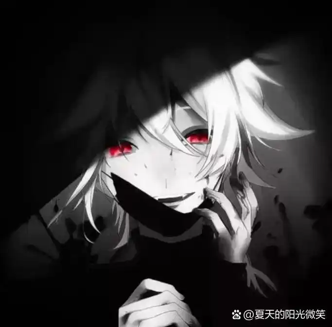 男生动漫黑暗系头像 我抑郁了,今天晚上心情被毁了,好烦啊!