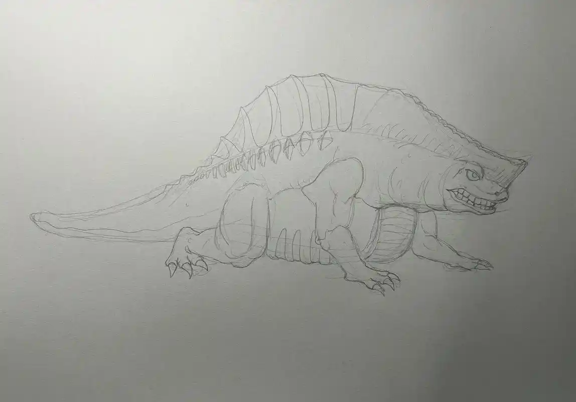 奥特曼 #怪兽 #画画 - 抖音