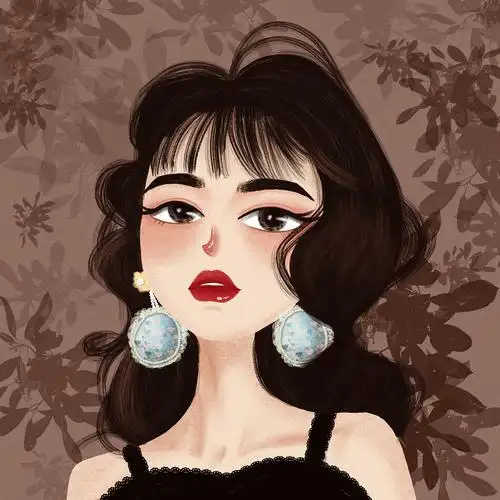 插画头像|女生头像西安/设计爱好者/2年前/175浏览smile_琳