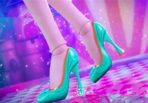 叶罗丽精灵梦高跟鞋简笔画