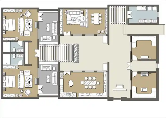 戚继光故里民宿空间设计 /毕业设计