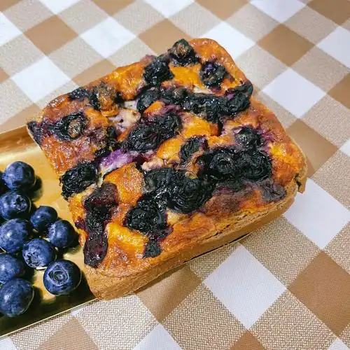 超快早餐蓝莓乳酪吐司