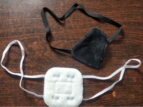 眼罩执事夏尔东京食尸鬼时崎三眼黑色白色单眼罩cosplay配件