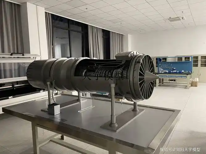 涡扇10发动机模型天宇仿真对转演示更仿真