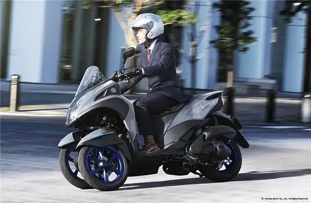 雅马哈发布2020款倒三轮踏板tricity 155_雅马哈摩托车_新车_摩信网