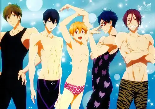 求free男子游泳部里七濑遥脱衣服图