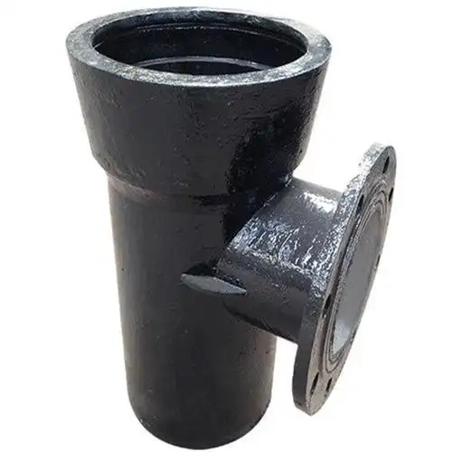 承插单支盘三通