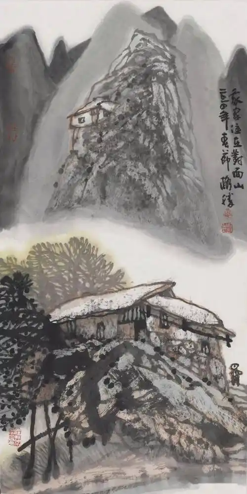 黄格胜山水画作品赏析