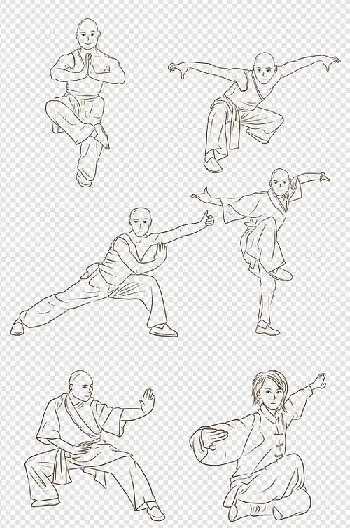 武术简笔画