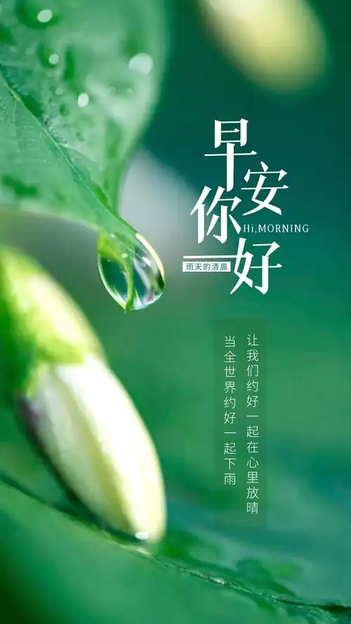 正能量早安心语图片句子阳光早上好说说