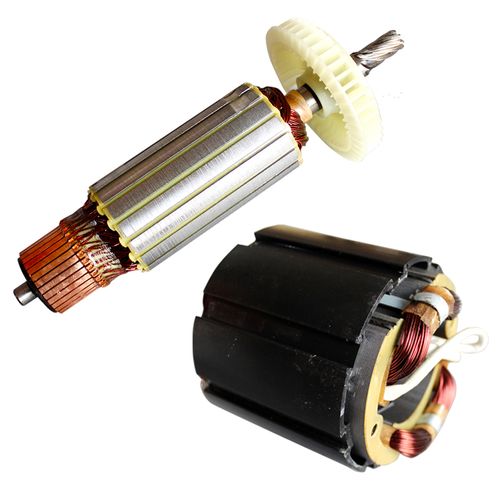 新款墙壁切割机转子切墙机水钻机定子电机碳刷切墙机碳刷架子