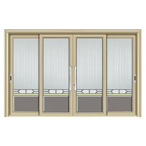 致高重型推拉门-氟碳香槟金