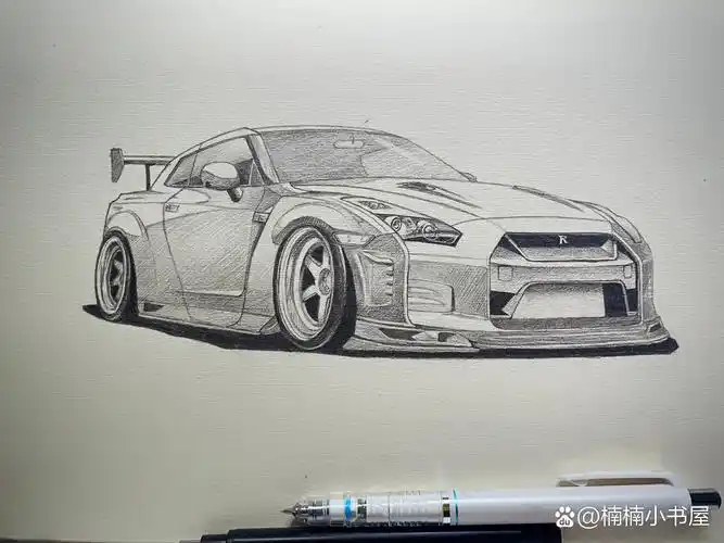 素描练习 战神gtr