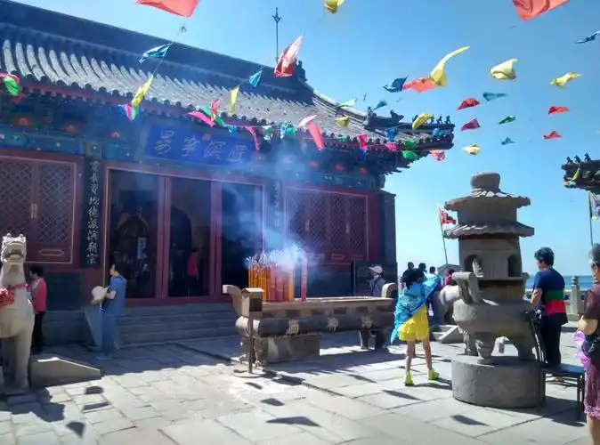 其它 秦皇岛的夏天(老龙头篇) 写美篇海神庙:         海神赐财财源广