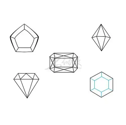 宝石入门画法,教你学习画宝石-画师巴士