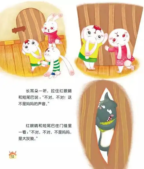 绘本故事小兔子乖乖