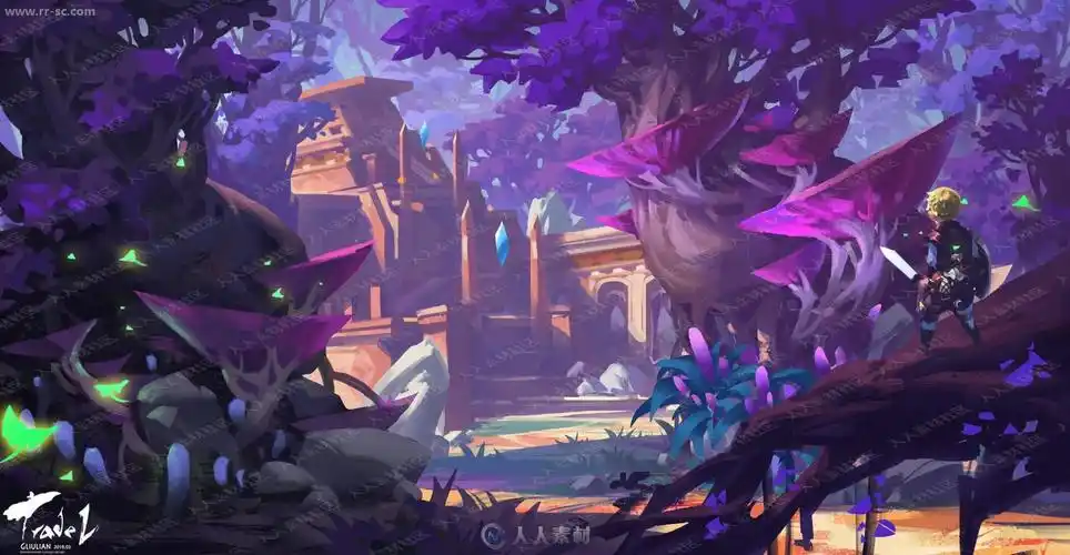 中国概念艺术家gliulian场景大神cg作品原画插画|人人素材网