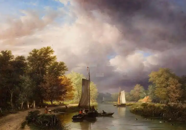 koller 西方精美油画专场 lot 3219 koller,西方精美油画专场,西方