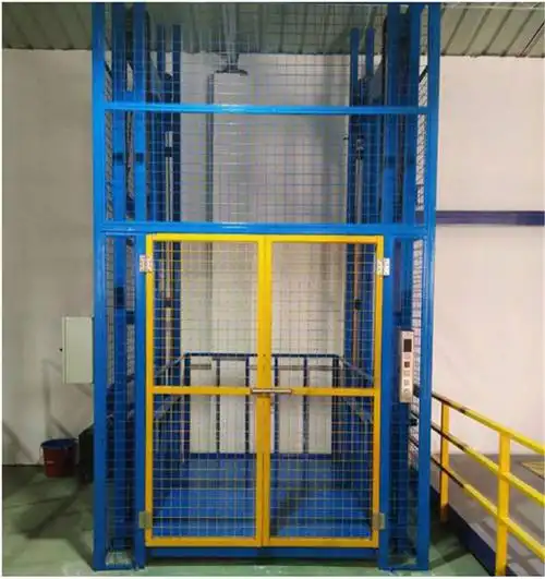 广东佛山航天牌大型简易液压举升机上车固定式升降平台