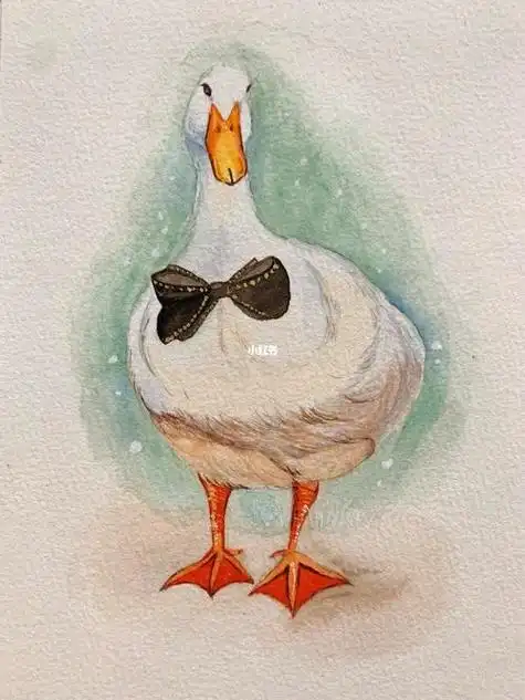 水彩画动物水彩画动物图片简单