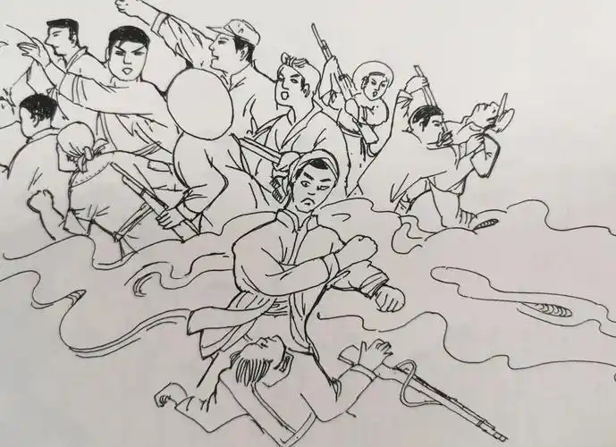 渭华起义震惊国民党陕西当局,他们调集了3个师的兵力,在渭华一带民