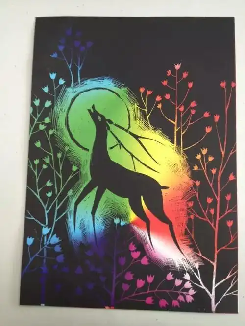 刮画.儿童刮画纸.