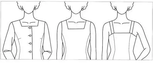 后领口宽的斜度要根据前领口宽的延长线来画出.