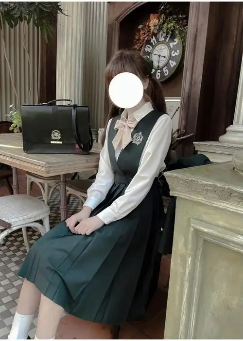 jk套装胡桃木jk【阿尔忒弥斯】jk制服西式护奶裙西装优雅大小姐 领结