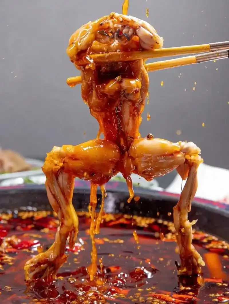 实现牛蛙自由 不限量吃到爽.真的是无限畅吃!不浪费就行每一 - 抖音