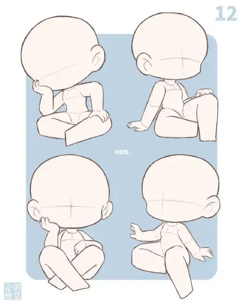 寻找小红书绘画大神  #画画的日常  #q版  #画画  #q版人物  #q版