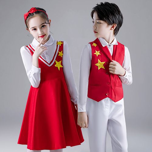 六一儿童合唱服演出服中小学生开学男女大合唱团诗歌朗诵表演服装