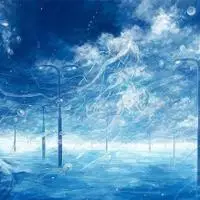 个性蓝色调青春动漫唯美场景意境头像图片