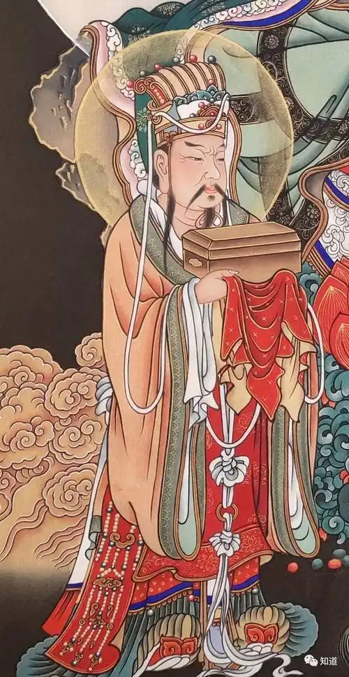 知道书画丨郑小语佛画 《地藏菩萨》