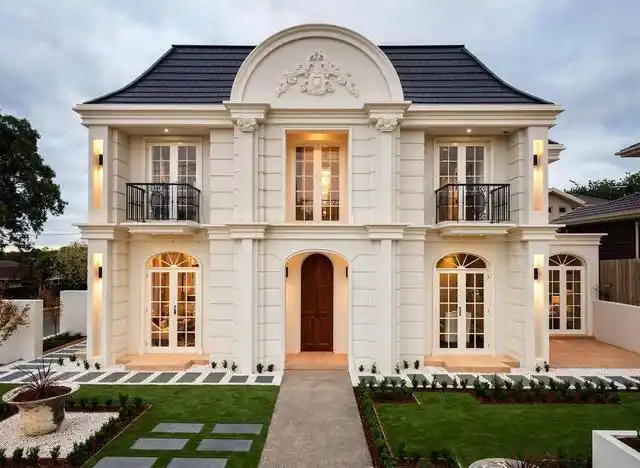 城堡类型的住房图片随便建一栋就是全村最豪别墅