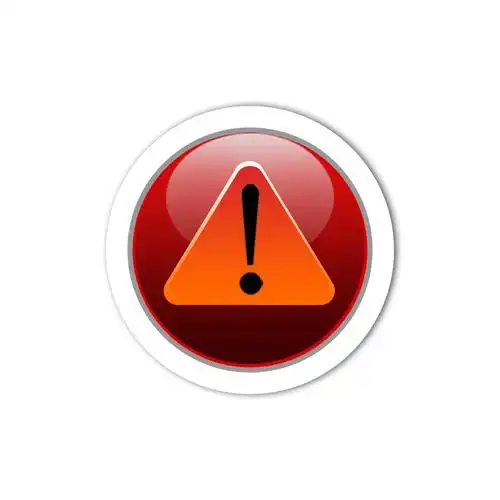 警报图标psd分层素材