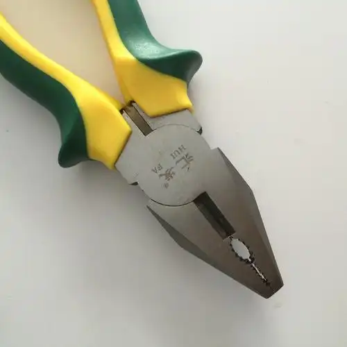 【厂家直销】8寸钢丝钳老虎钳省力防滑钢丝钳 家用钢丝钳 平口钳