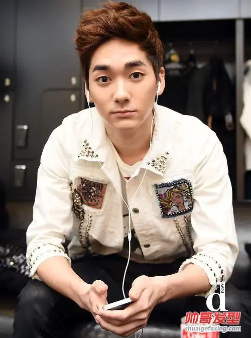 韩国男团nuest可爱小帅哥aron发型图片(3)