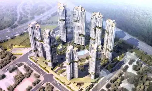 海德园售楼处看房车房地产面积安托山海德园