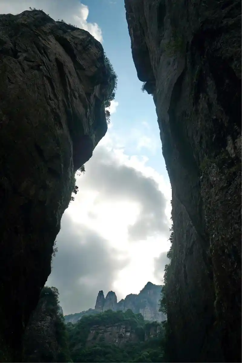 雁荡山的显胜门:神雕侠侣的外景拍摄地